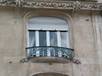  Fenêtre d'immeuble dans le style de l'Ecole de Nancy, rue de la Commanderie